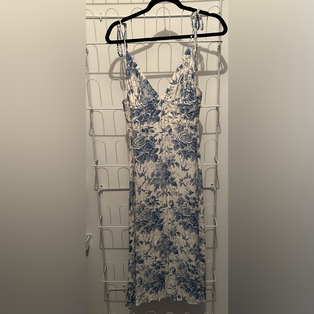 Reformation Talita Dress in Pompadour Sz 6